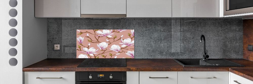 Panel między meble w kuchni Magnolia