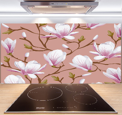 Panel między meble w kuchni Magnolia