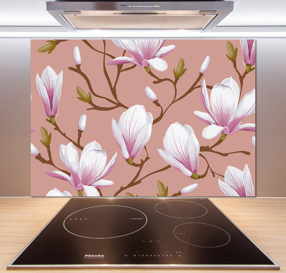 Panel między meble w kuchni Magnolia