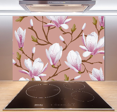 Panel między meble w kuchni Magnolia