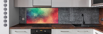 Panel do kuchni Geometryczne tło