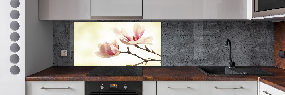Panel między meble w kuchni Magnolia