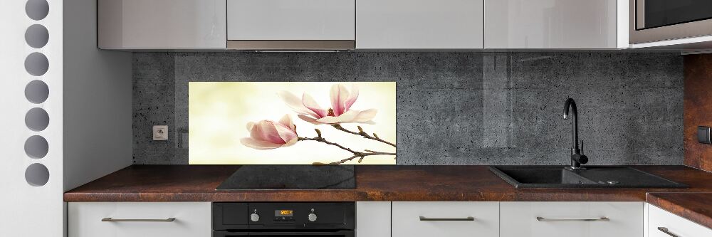 Panel między meble w kuchni Magnolia