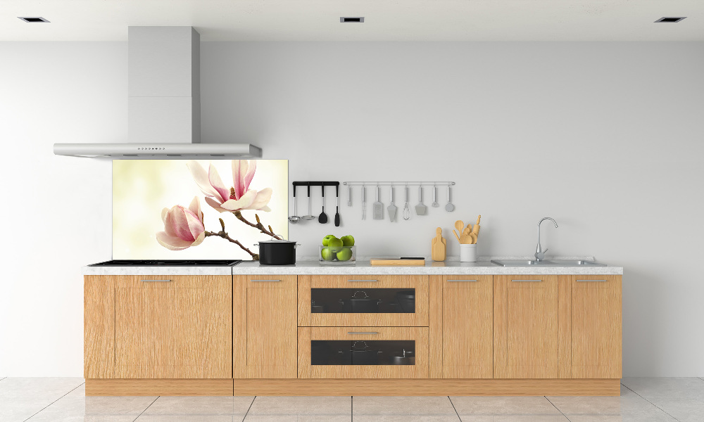Panel między meble w kuchni Magnolia