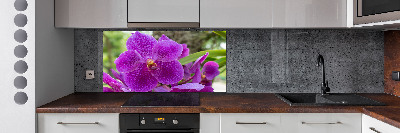 Panel między meble w kuchni Orchidea