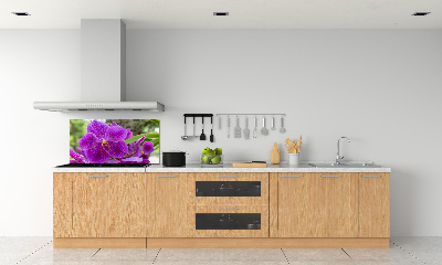 Panel między meble w kuchni Orchidea