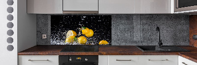 Panel do kuchni Cytryny i woda