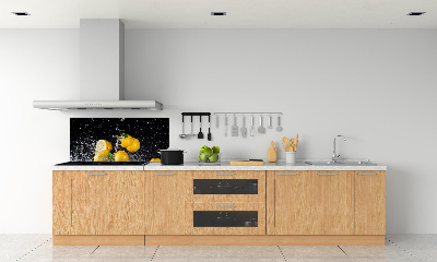 Panel do kuchni Cytryny i woda