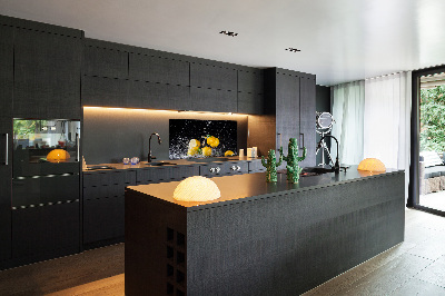 Panel do kuchni Cytryny i woda