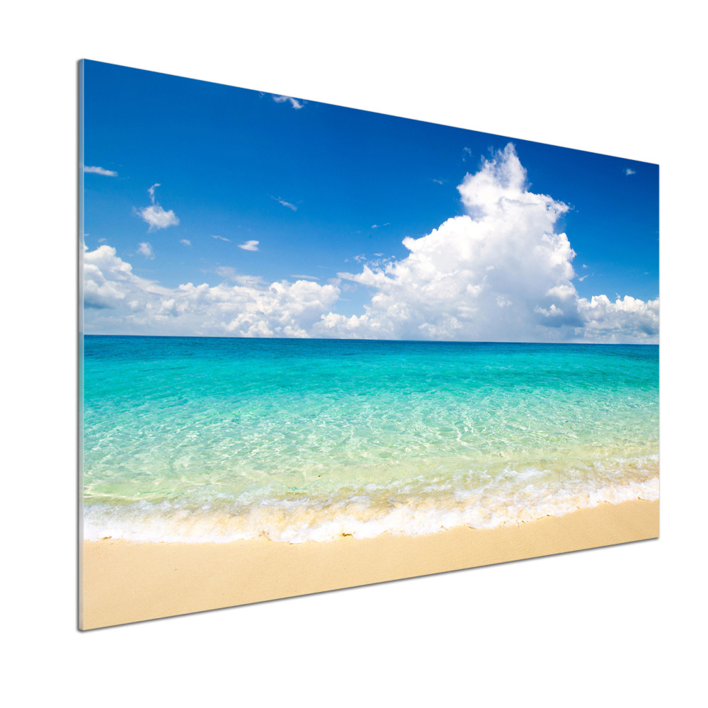Panel dekor szkło Rajska plaża