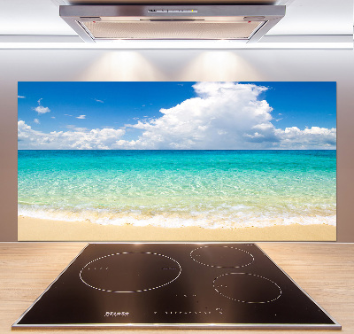 Panel dekor szkło Rajska plaża