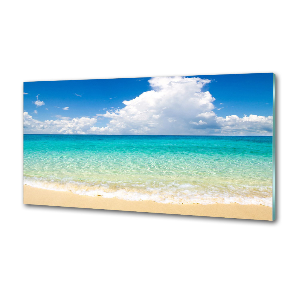 Panel dekor szkło Rajska plaża