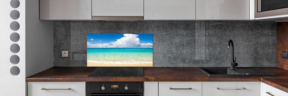 Panel dekor szkło Rajska plaża