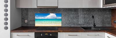 Panel dekor szkło Rajska plaża
