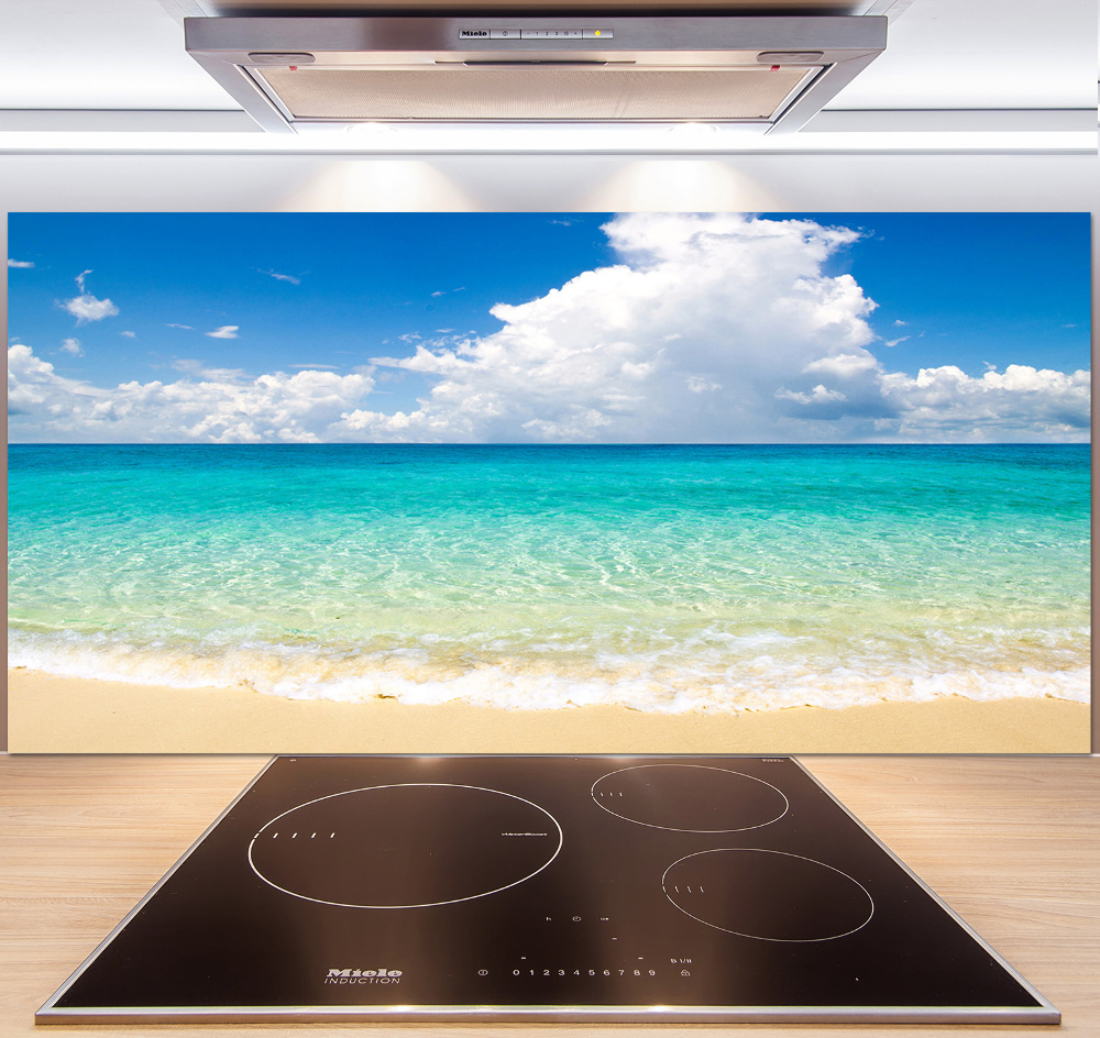 Panel dekor szkło Rajska plaża