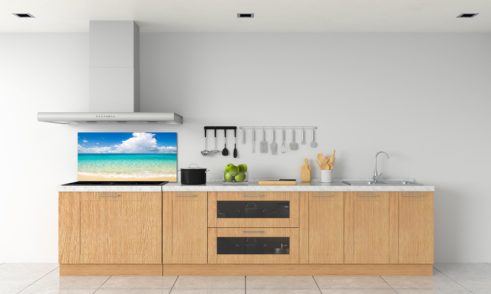 Panel dekor szkło Rajska plaża