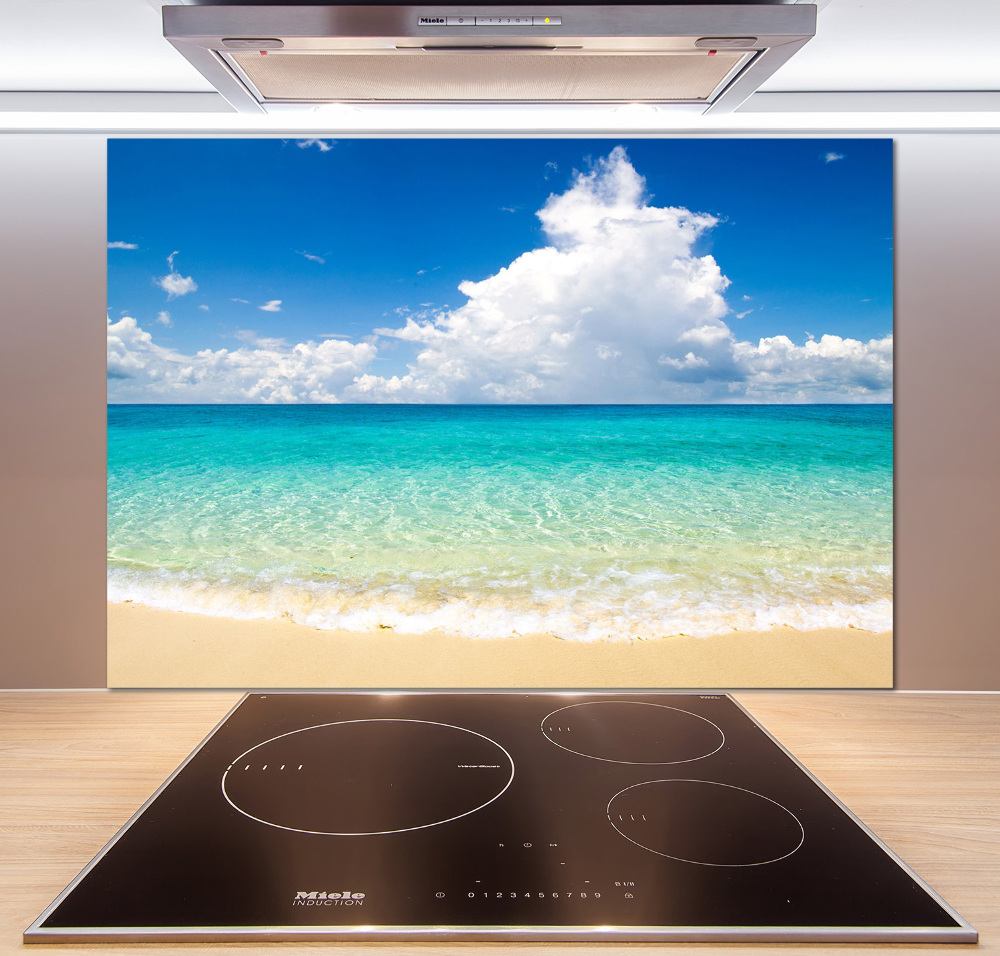 Panel dekor szkło Rajska plaża