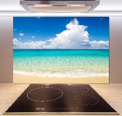 Panel dekor szkło Rajska plaża