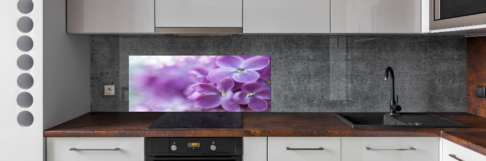Panel dekor szkło Kwiaty bzu
