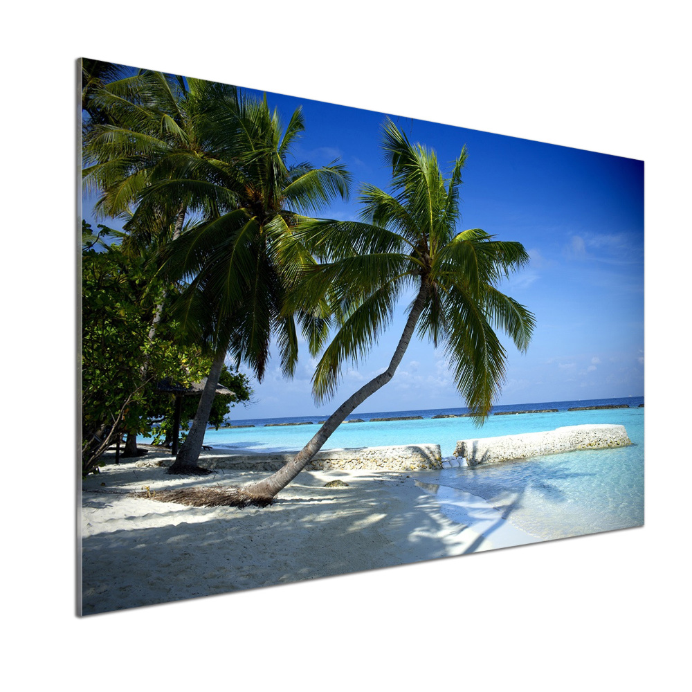 Panel do kuchni Tropikalna plaża