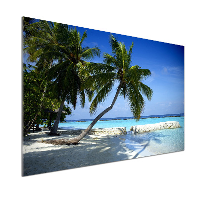 Panel do kuchni Tropikalna plaża