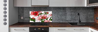 Panel między meble w kuchni Hibiskus