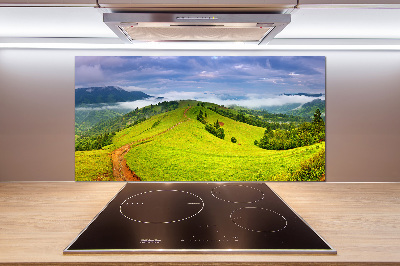 Panel do kuchni Zielone wzgórza
