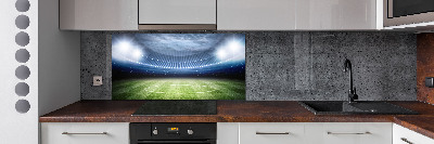 Panel szklany do kuchni Stadion