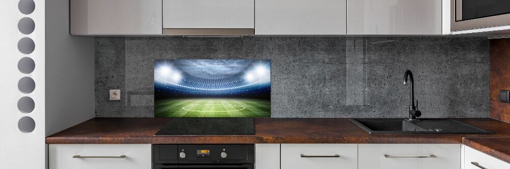 Panel szklany do kuchni Stadion