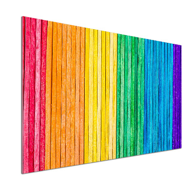 Panel do kuchni Kolorowe paski