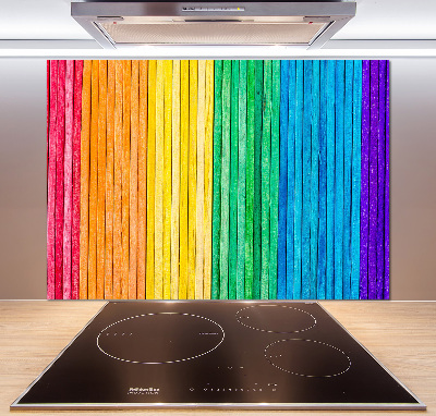 Panel do kuchni Kolorowe paski