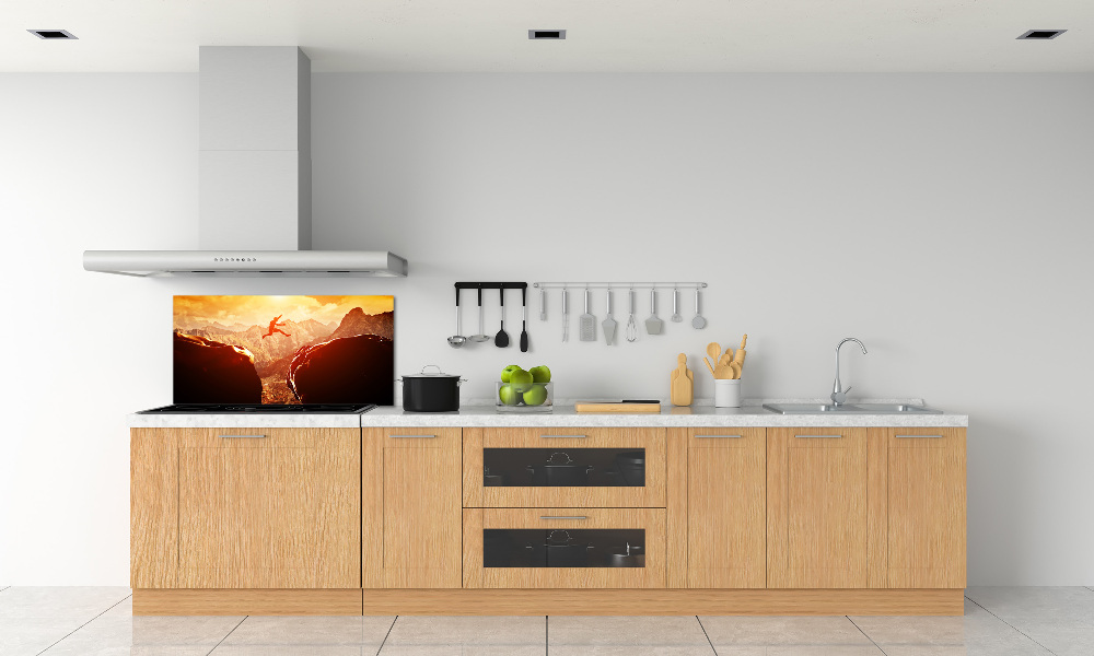 Panel lacobel Skok nad przepaścią