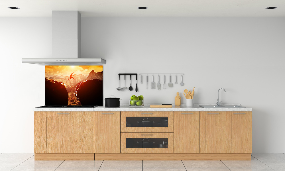 Panel lacobel Skok nad przepaścią