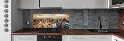Panel lacobel Nowy Jork lot ptaka
