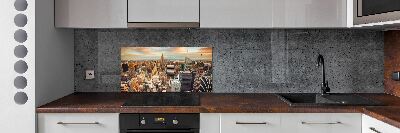 Panel lacobel Nowy Jork lot ptaka