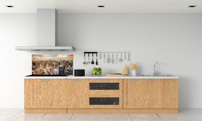 Panel lacobel Nowy Jork lot ptaka