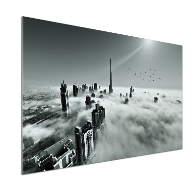 Panel do kuchni Mgła nad Dubajem