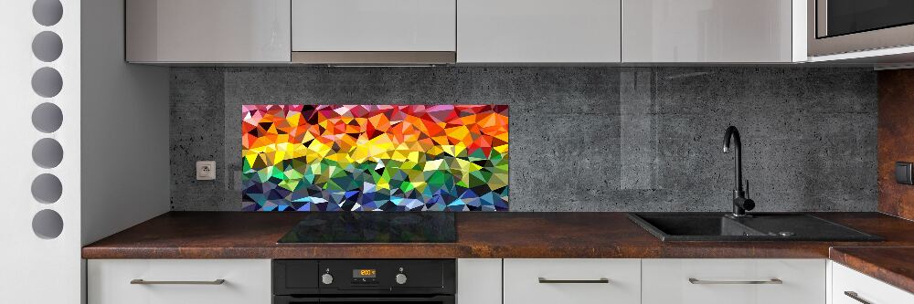 Panel do kuchni Geometryczne tło