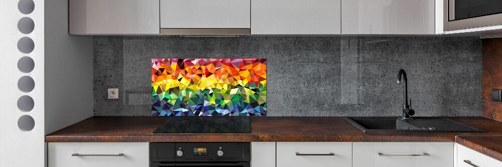 Panel do kuchni Geometryczne tło