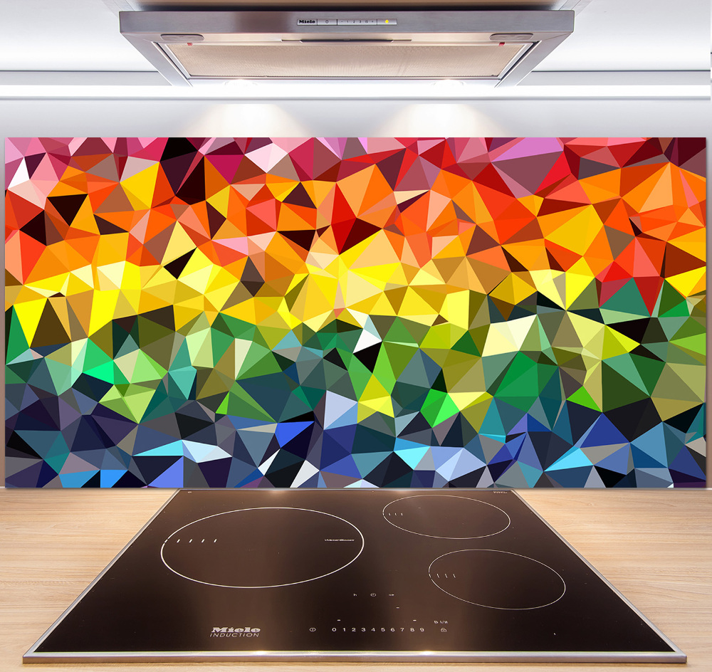 Panel do kuchni Geometryczne tło