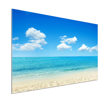 Panel dekor szkło Rajska plaża