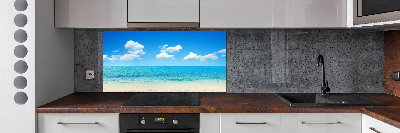 Panel dekor szkło Rajska plaża