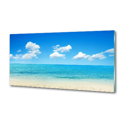 Panel dekor szkło Rajska plaża