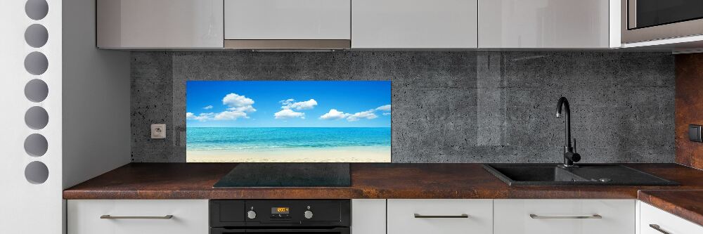 Panel dekor szkło Rajska plaża