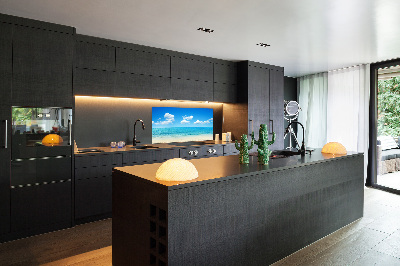 Panel dekor szkło Rajska plaża
