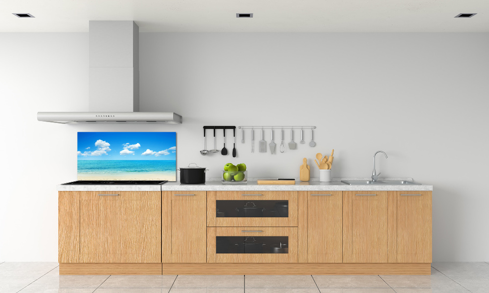 Panel dekor szkło Rajska plaża