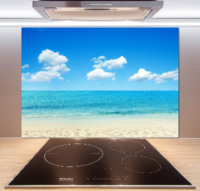 Panel dekor szkło Rajska plaża