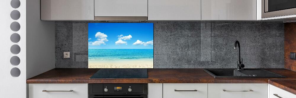 Panel dekor szkło Rajska plaża