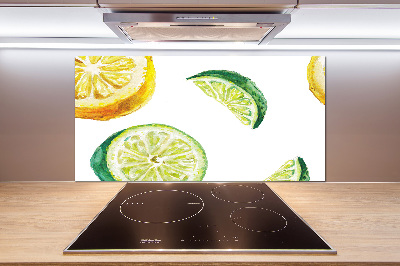Panel do kuchni Cytryna i limonka