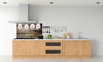 Panel między meble w kuchni Dmuchawce